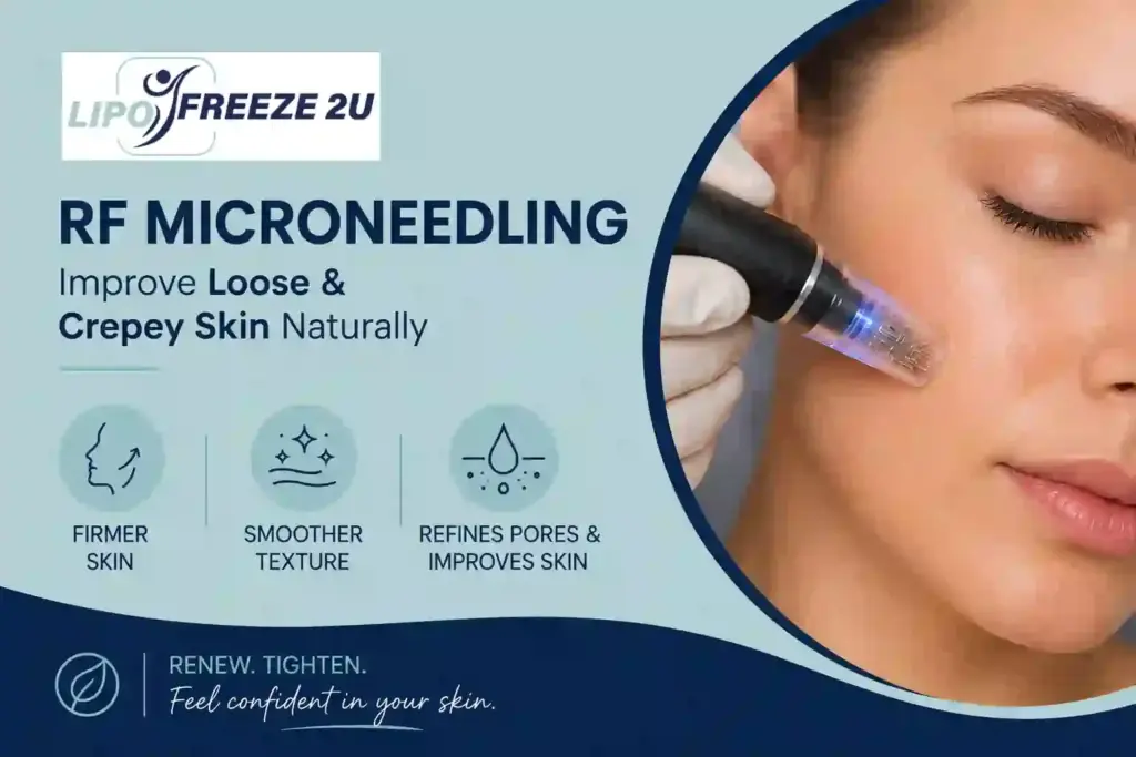 Can RF Microneedling Help Improve Loose and Crepey Skin Burgess Hill?